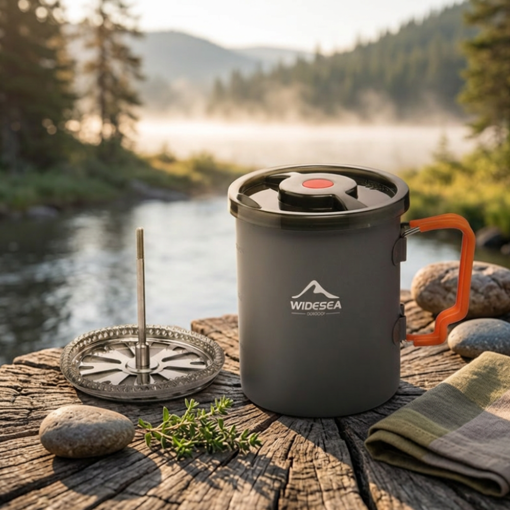 Tasse Cafetière à Piston Widesea – 750ml
