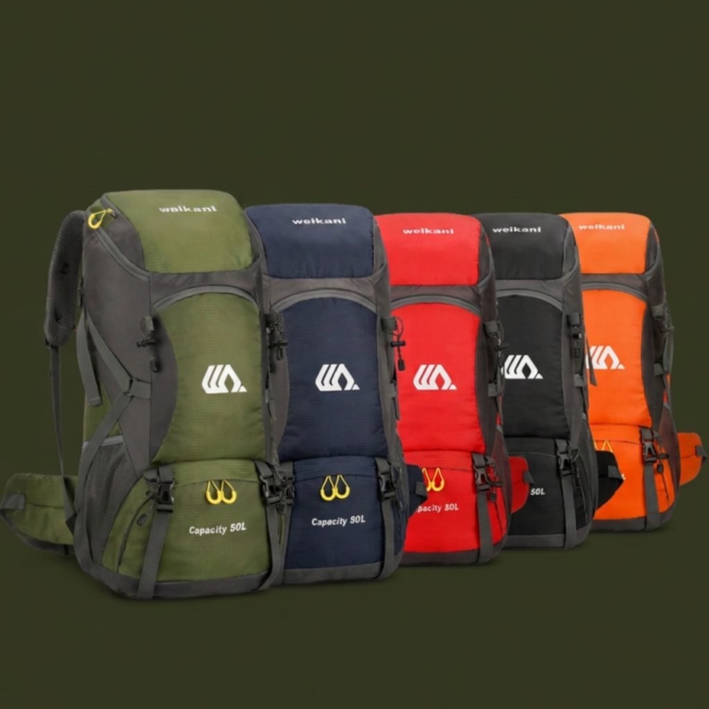 Sac à Dos de Randonnée 50L – Robuste et Polyvalent