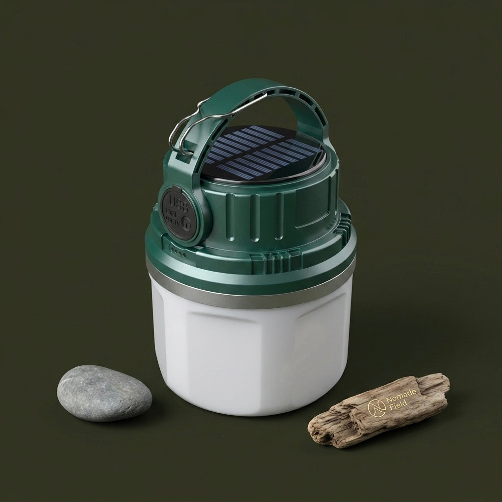 Lampe de Camping Solaire LED – Modèle M12