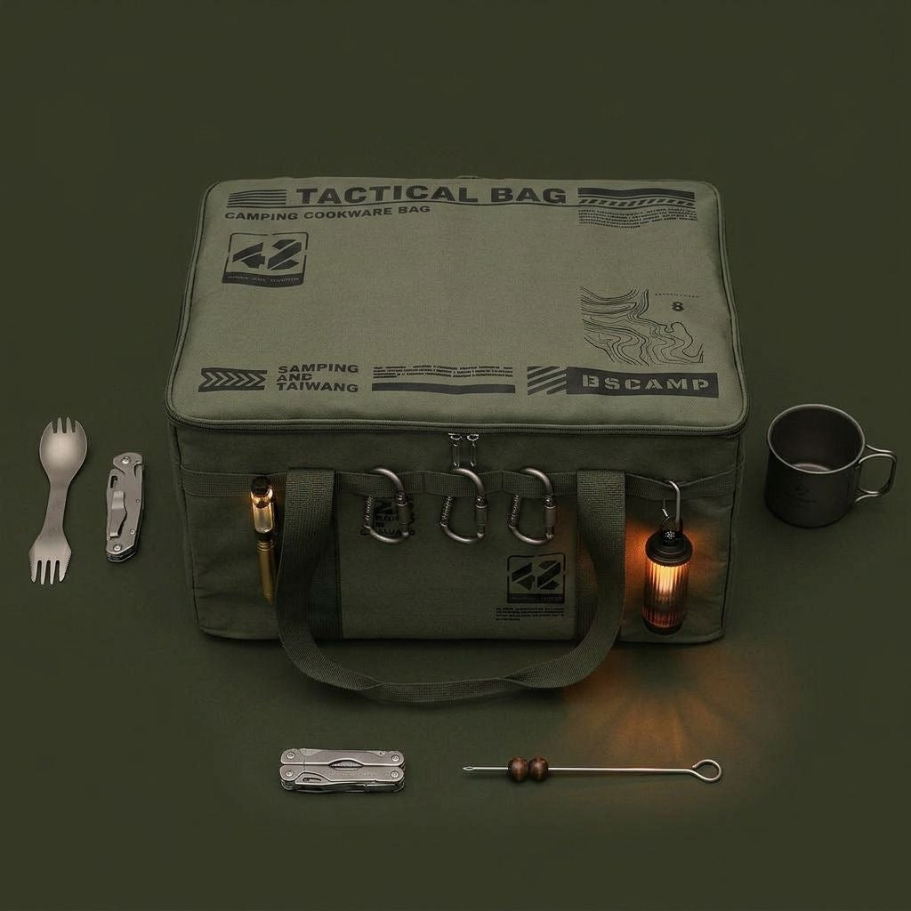 Sac de Rangement Tactique — Boîte Pliable Étanche