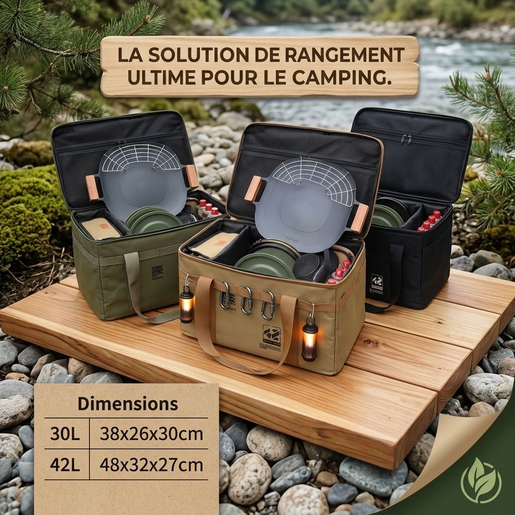 Sac de Rangement Tactique — Boîte Pliable Étanche